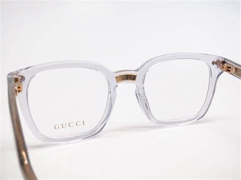 clear gucci prescription glasses|transparent gucci glasses.